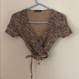 Brandy Melville Wrap Around Top